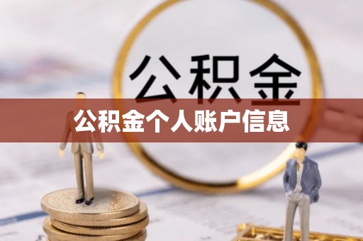 布袋公积金个人账户信息