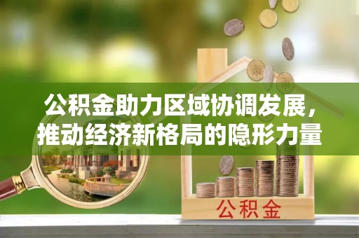 布袋公积金助力区域协调发展，推动经济新格局的隐形力量