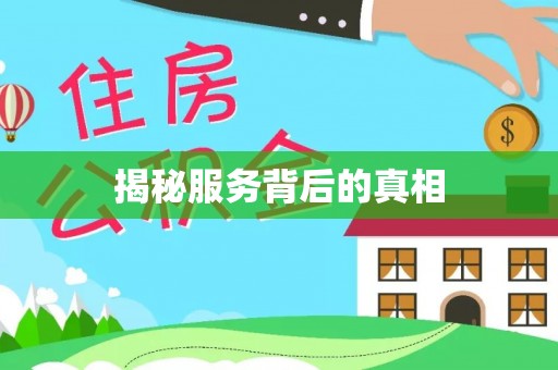 布袋揭秘服务背后的真相
