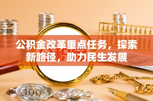 布袋公积金改革重点任务，探索新路径，助力民生发展