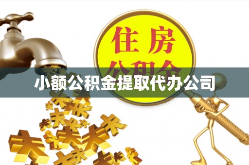 布袋小额公积金提取代办公司