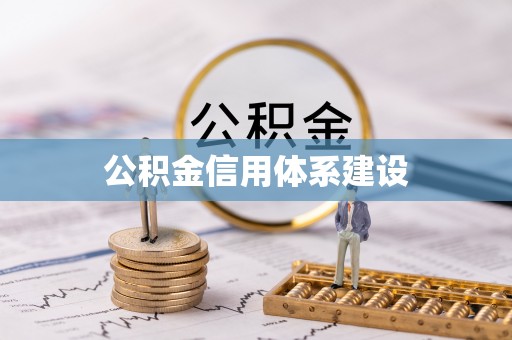 布袋公积金信用体系建设
