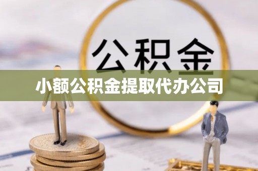 布袋小额公积金提取代办公司