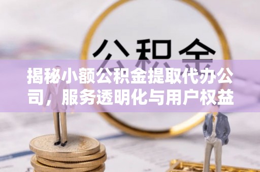 布袋揭秘小额公积金提取代办公司，服务透明化与用户权益保障