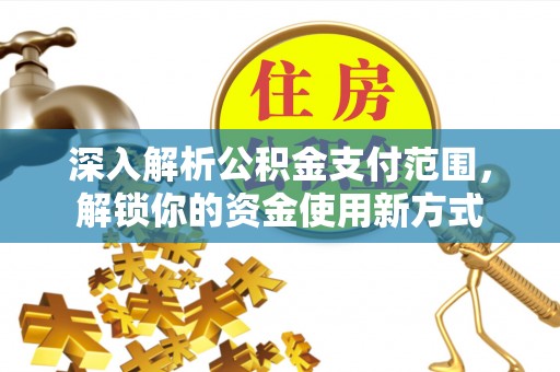 布袋深入解析公积金支付范围，解锁你的资金使用新方式