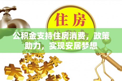 布袋公积金支持住房消费，政策助力，实现安居梦想