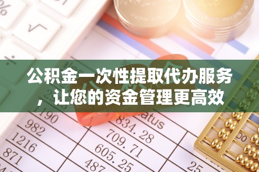 布袋公积金一次性提取代办服务，让您的资金管理更高效