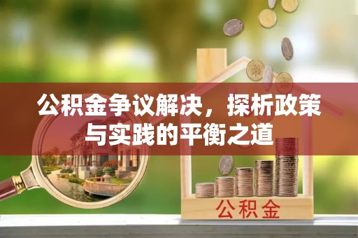 布袋公积金争议解决，探析政策与实践的平衡之道