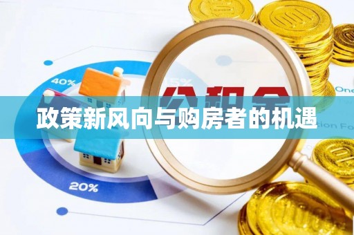 布袋政策新风向与购房者的机遇