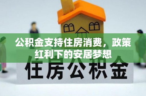 布袋公积金支持住房消费，政策红利下的安居梦想