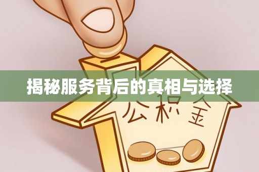 布袋揭秘服务背后的真相与选择