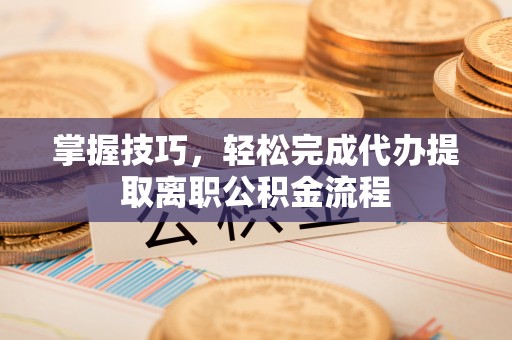 布袋掌握技巧，轻松完成代办提取离职公积金流程
