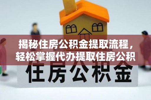 布袋揭秘住房公积金提取流程，轻松掌握代办提取住房公积金技巧