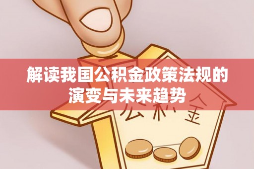 布袋解读我国公积金政策法规的演变与未来趋势