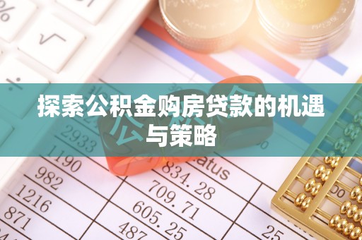 布袋探索公积金购房贷款的机遇与策略