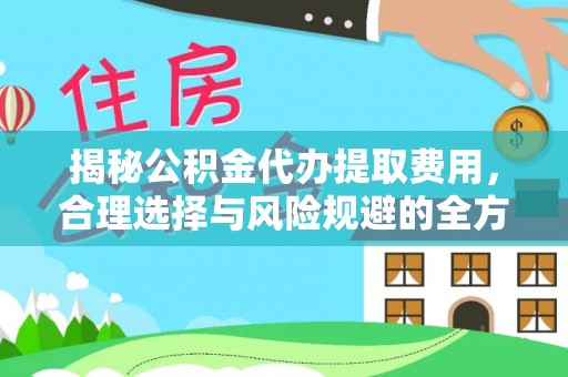布袋揭秘公积金代办提取费用，合理选择与风险规避的全方位解析