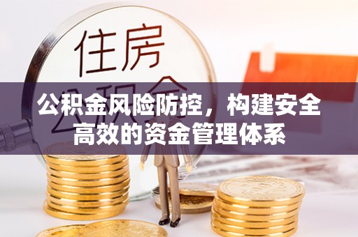 布袋公积金风险防控，构建安全高效的资金管理体系