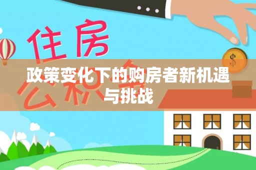 布袋政策变化下的购房者新机遇与挑战