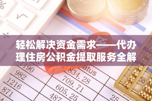 布袋轻松解决资金需求——代办理住房公积金提取服务全解析