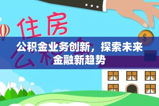 布袋公积金业务创新，探索未来金融新趋势