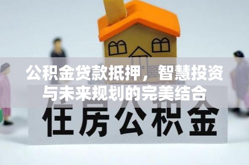 布袋公积金贷款抵押，智慧投资与未来规划的完美结合