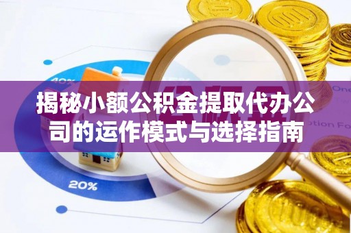 布袋揭秘小额公积金提取代办公司的运作模式与选择指南