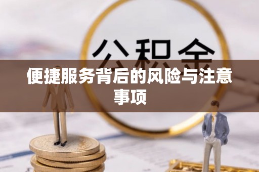 布袋便捷服务背后的风险与注意事项